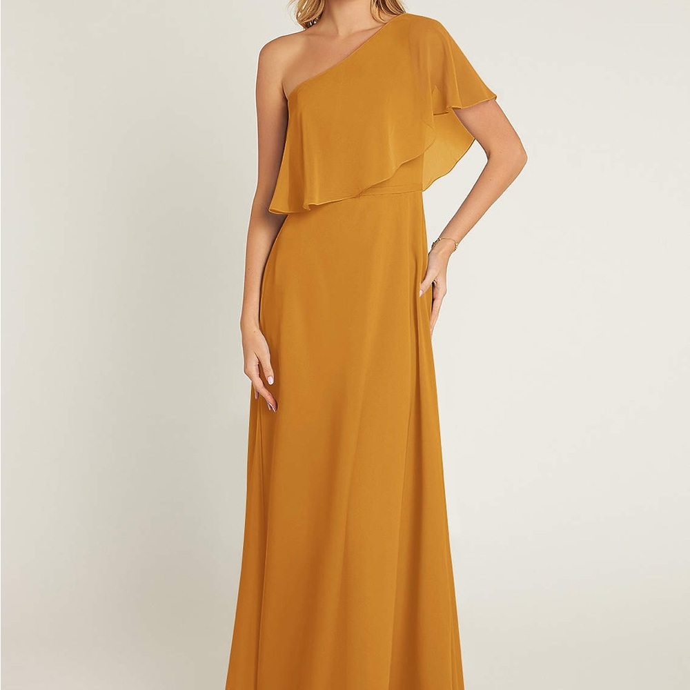 NWT! Azazie Lizzy size A6 bridesmaid dress “GOLD”